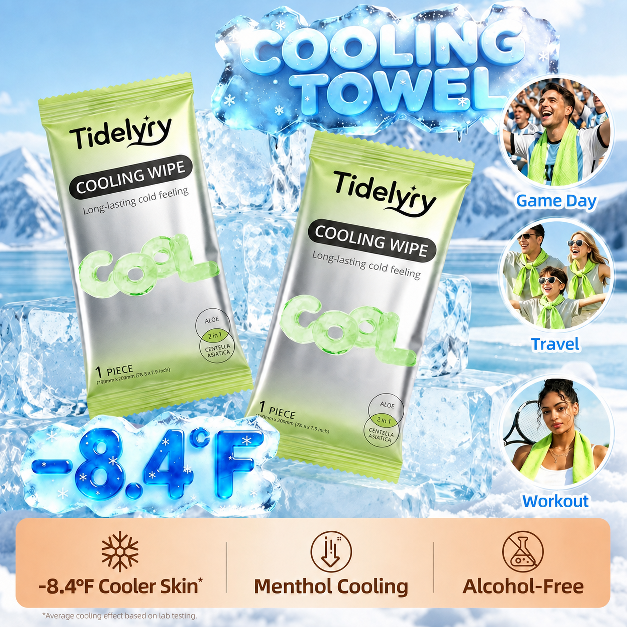 Heat Hits Fast. Cool Down Faster.