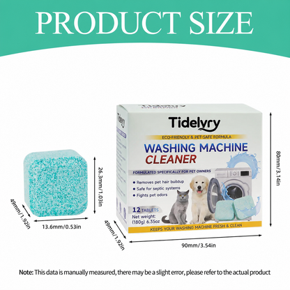 🔥 While Supplies Last! 🎉 Powerful Washing Machine Cleaner Tablets – 12 Count