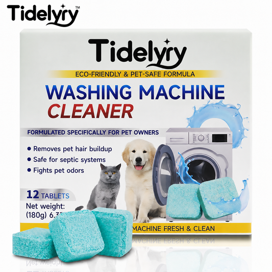 🔥 While Supplies Last! 🎉 Powerful Washing Machine Cleaner Tablets – 12 Count